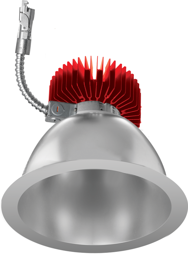 Elco Lighting 9" Reflector LED Light Engine Trim, 8.8–71.4W, 4000 lm, 3000K, CRI93+, Triac/0-10V, All Haze, E910L4030H2