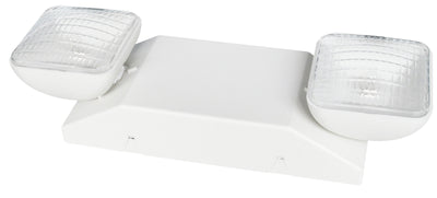 Elco Lighting LED Adjustable Emergency Light, 120/277V, Dual Heads, EE22L