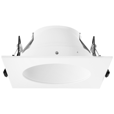 Elco Lighting Pex 3" Canless Square Adjustable Reflector Wall Wash, White, EKCL3322W
