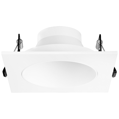 Elco Lighting Pex 4" Canless Square Deep Reflector, Diecast, All Bronze, EKCL4218BZ