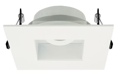 Elco Lighting Pex 4" Canless Square Adjustable Reflector, White, EKCL4282W