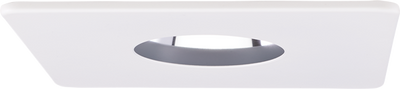 Elco Lighting 3" Square Pinhole Trim, Chrome, EL2319C
