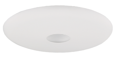 Elco Lighting 6" Baffle with Pinhole Trim, 12V 75W MAX MR16, Black, EL2579B
