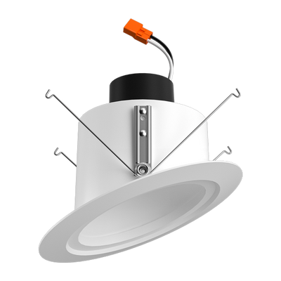 Elco Lighting 5" Sloped Ceiling LED Reflector Insert, 120V, Triac/ELV Dimming, Bronze, EL512CT5B