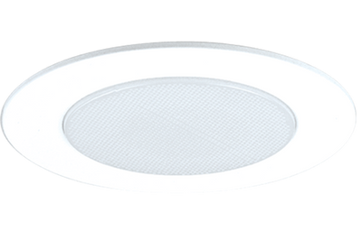 Elco Lighting 5 In. Shower Trim, Albalite Lens, Socket Bracket, EL512W