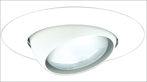Elco Lighting 5" Eyeball with Trim Ring, 75W MAX PAR30, Nickel, EL518N
