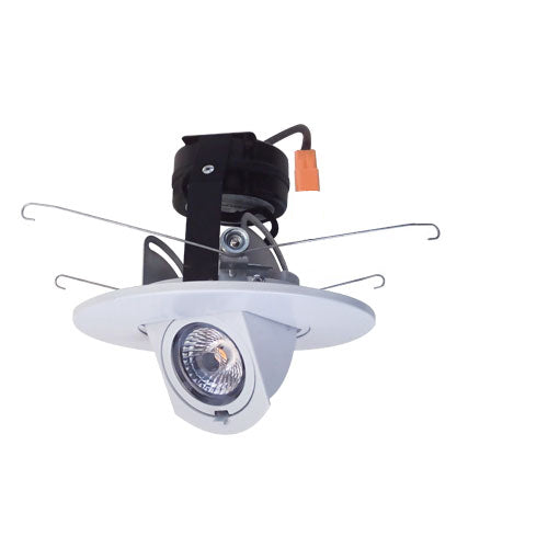 Elco Lighting 6" Dim-to-Warm LED Baffle Trim, 10W, 1800-3000K, EL610SDW