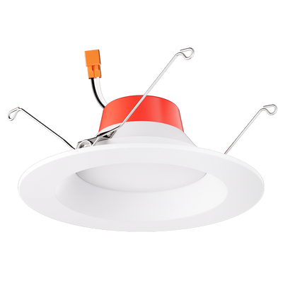 Elco Lighting 5"-6" LED Reflector Insert, 10W, CCT Selectable, TRIAC Dimmable, Wet Location, EL655CT5W