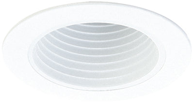 Elco Lighting 4" Stepped Phenolic Deep Baffle, Die-Cast Ring, EL994DW