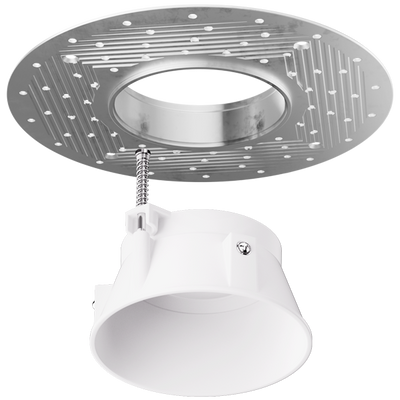 Elco Lighting Pex 3" Trimless Reflector, Wet Location Rated, White, ELK308W