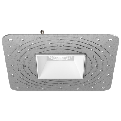 Elco Lighting Pex 3" Square Trimless Smooth Reflector Trim, Haze, ELK370H
