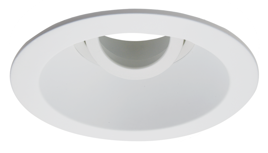 Elco Lighting Unique 4" Round Deep Reflector for Koto Module, White, ELK4717W