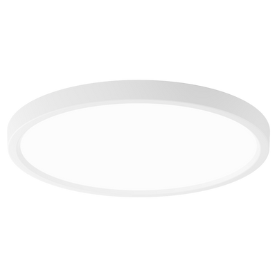 Elco Lighting 4" Round Sky Panel, LED, 120V, TRIAC Dimmable, Black, ELSP43CT5B