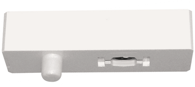 Elco Lighting Dimmer Switch Track Accessory, 150W, Line Voltage, EP901B