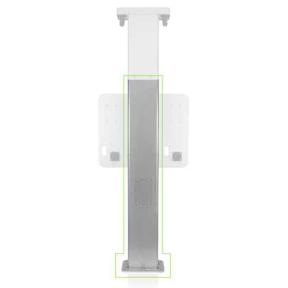 Leviton Pedestal Body for Dual Mount Charging Station Pedestal, Side/Side with Retractable Cord Management, EPCM1-OF3