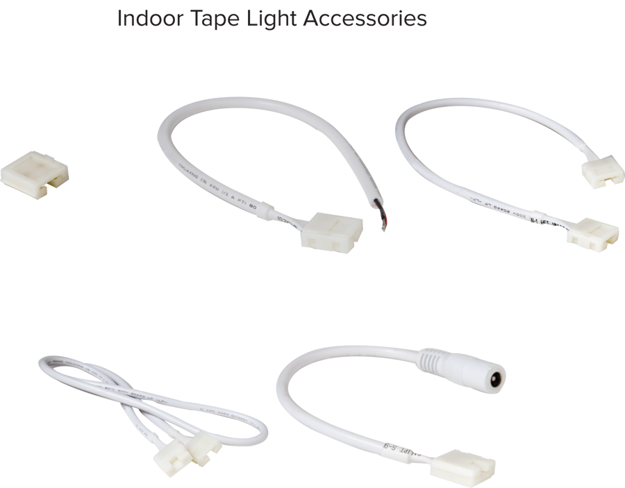 Elco Lighting EW45 LED Tape Light, 3000K, 4.4W/ft, 24V, Custom Cut (Per Foot), EW45-2430-CC