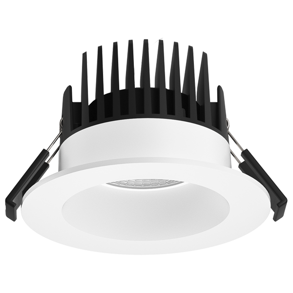 Elco Lighting ERT412 4" Ultra Slim LED Panel Light, 12W, CCT Selectable, CRI90, Triac/ELV Dimming, Black, ERT412CT5B