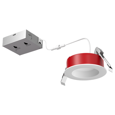 Elco Lighting ERT627F Fire Rated LED Recessed Downlight, 18W, CCT Selectable, CRI90, Triac/ELV Dimming, 120V, ERT627FCT5W