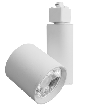 Elco Lighting Gordian LED Track Fixture, 40W, CCT Selectable, 120V, Dimmable, White, ET621CT5DW