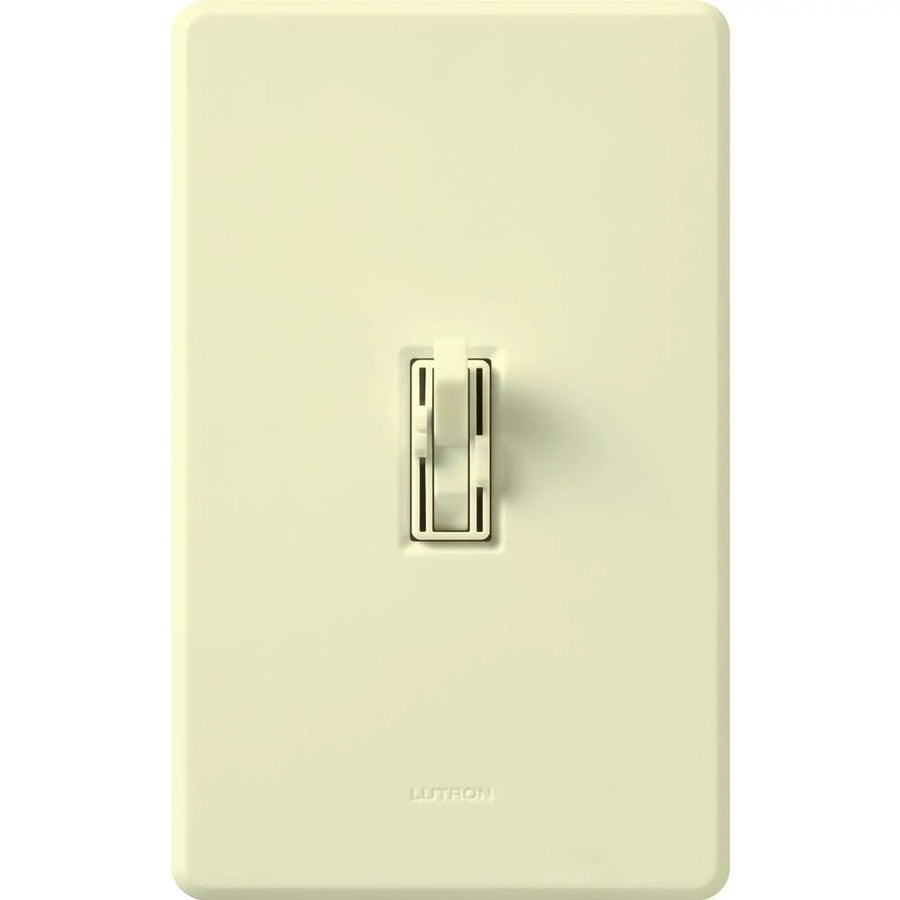 Lutron Ariadni Dual Fan/Light Control, 300W, 120V, 3-Speed, Almond, AY2-LFSQH-AL