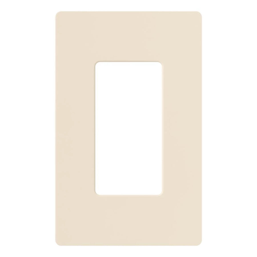 Lutron Claro Wallplate, Single-Gang, Light Almond, 96-Pack, CW-1-LA-96
