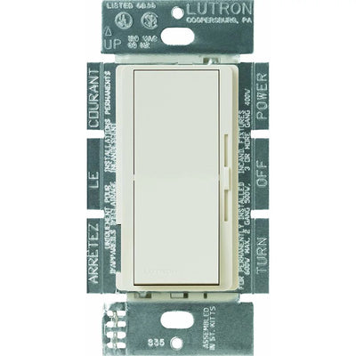 Lutron Diva 3-Speed Fan Control, 2A, Single-Pole/3-Way, Light Almond, DVFSQ-F-HO-LA
