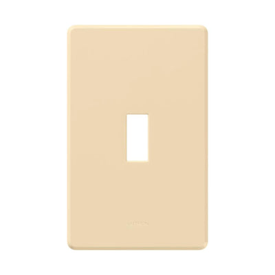 Lutron Fassada Wallplate, 1-Gang, Ivory, FG-1-IV