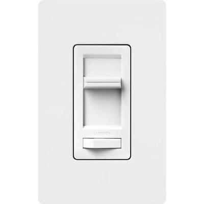 Lutron Lumea Quiet Fan Speed Control, 1.5A, 120V, 3-Speed, White, LEFSQ-FH-WH