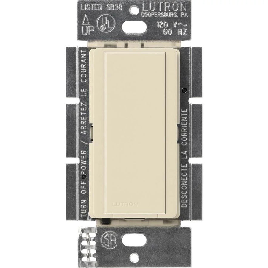 Lutron Maestro Companion Switch, Multi-Location, 120V, Light Almond, MA-AS-LA