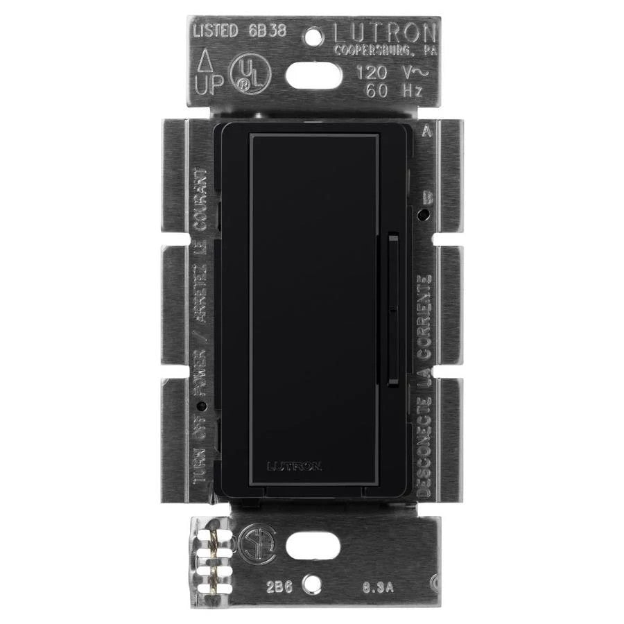 Lutron Maestro Companion Dimmer Remote, 120V, Multi-location, Black, MA-R-BL