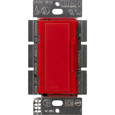 Lutron Maestro LED+ Dimmer Switch, 150W LED, Single Pole/Multi-Location, No Neutral Required,120V, MACL-153M-HT, Hot
