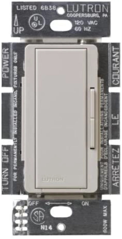 Lutron Maestro Companion Dimmer, 120V, Taupe, MSC-AD-TP