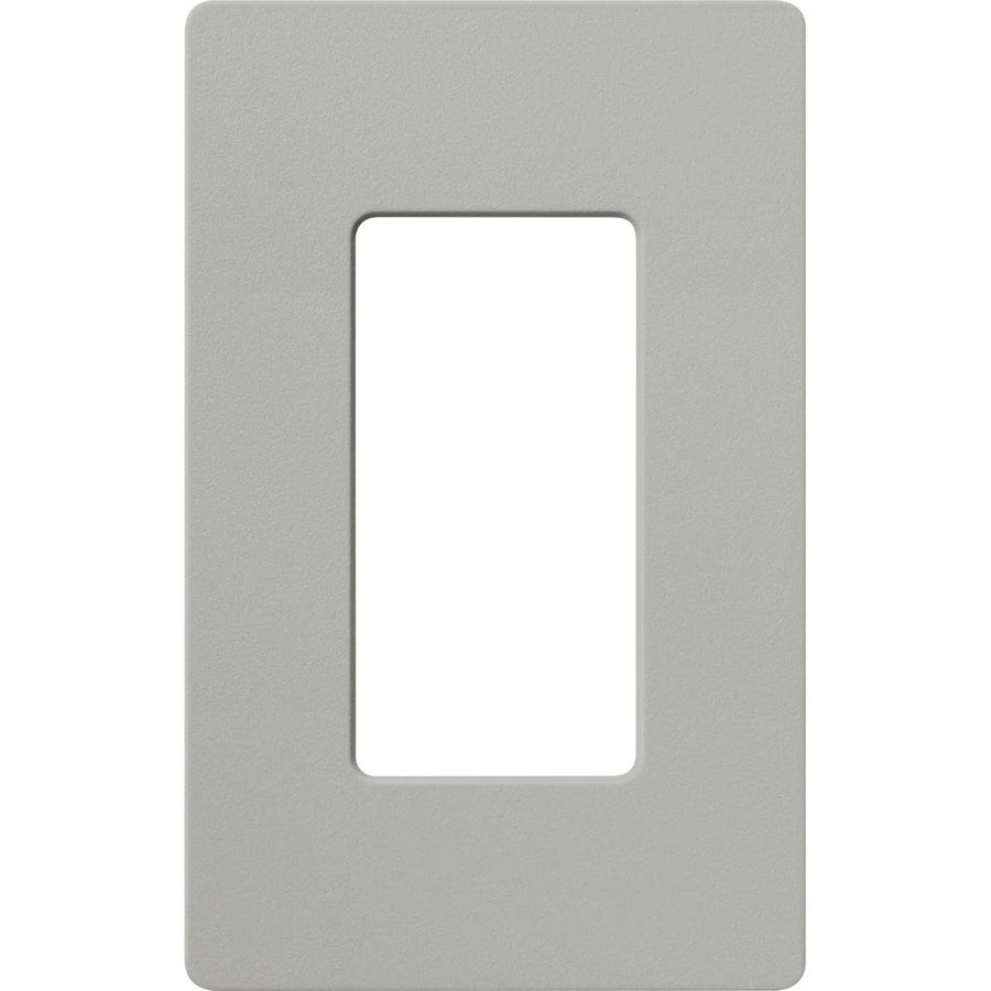 Lutron Claro Wallplate, Satin Finish, Single-Gang, Pebble, SC-1-PB