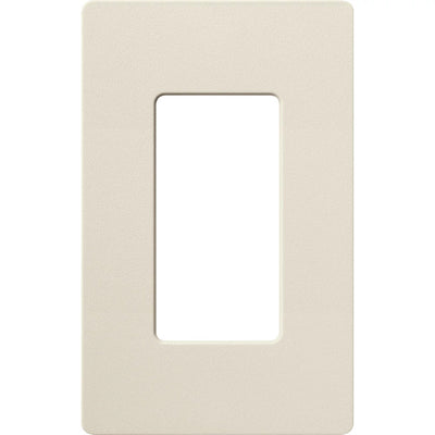 Lutron Claro Wallplate, Satin Finish, Single-Gang, Pumice, SC-1-PM
