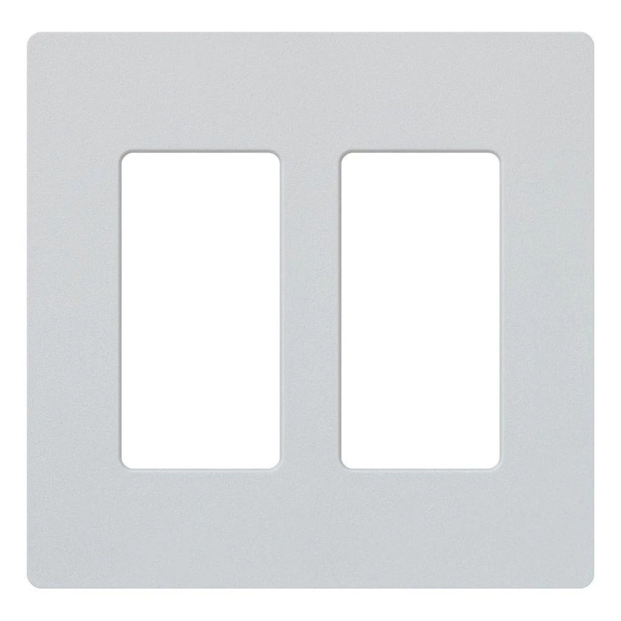 Lutron Claro Satin Wallplate, Two-Gang, Mist, SC-2-MI