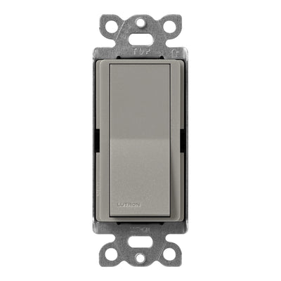 Lutron Claro 3-Way On/Off Rocker Switch, 15A, Satin, Cobblestone, SC-3PS-CS
