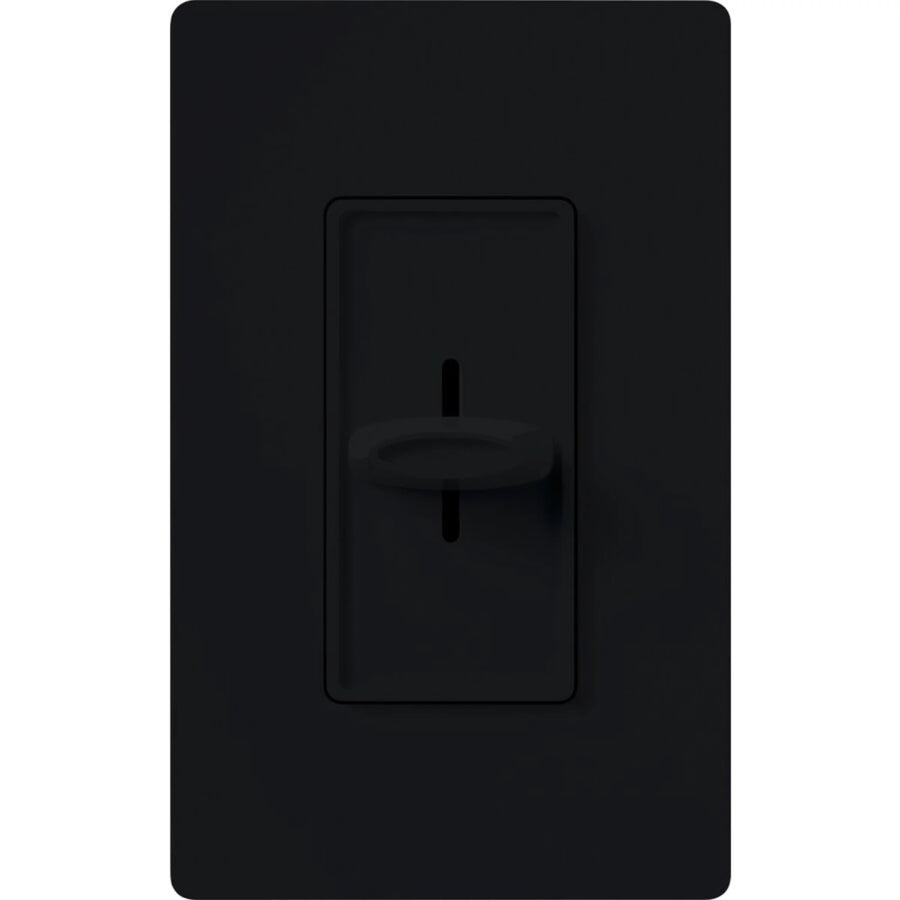 Lutron Skylark Fan Speed Control, 5A, 120V, Single Pole, Slide-to-Off, Black, SFS-5E-BL