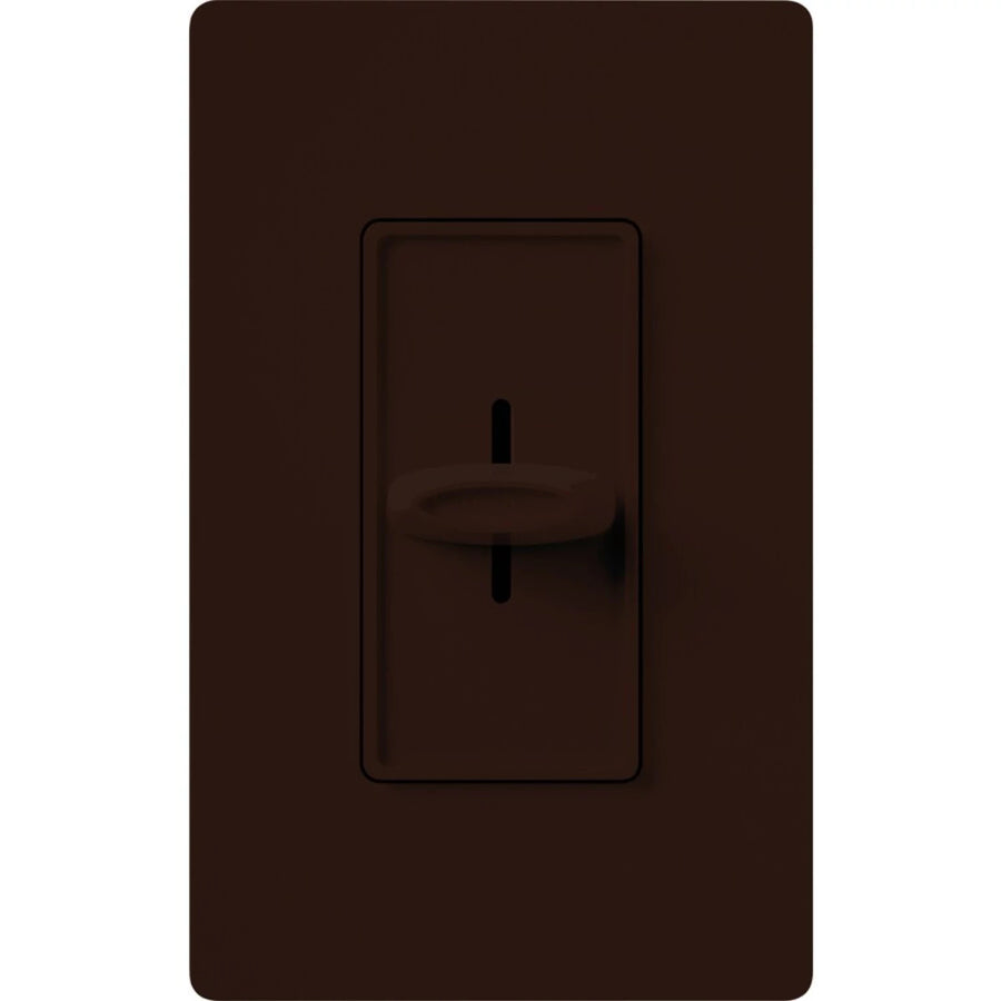 Lutron Skylark Fan Speed Control, 5A, 120V, Single Pole, Slide-to-Off, Brown, SFS-5EH-BR