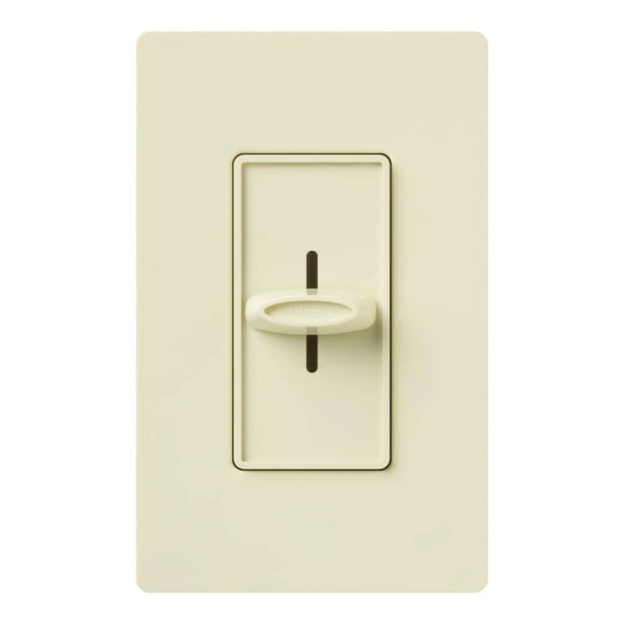 Lutron Skylark Quiet High Output 3-Speed Fan Control, 2A, 120V, Single Pole/3-Way, Almond, SFSQ-F-HO-AL