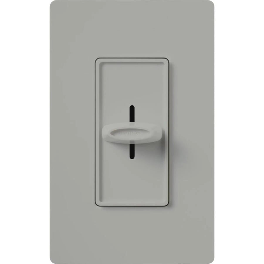 Lutron Skylark Quiet High Output 3-Speed Fan Control, 2A, 120V, Single Pole/3-Way, Gray, SFSQ-F-HO-GR