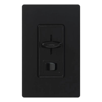Lutron Skylark Quiet Dual Light/Fan Control, 360W Light, 1.5A Fan, 120V, Black, SFSQ-LF-BL