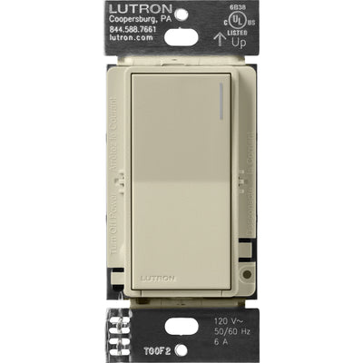 Lutron Sunnata Switch, 6A Lighting/3A Motor, Single Pole/Multi Location, Clay, ST-6ANS-CY