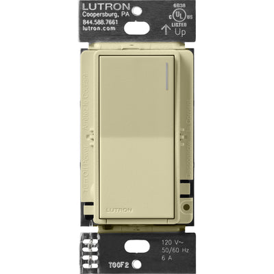 Lutron Sunnata Switch, 6A Lighting / 3A Motor, Single Pole/Multi Location, Sage, ST-6ANS-SA
