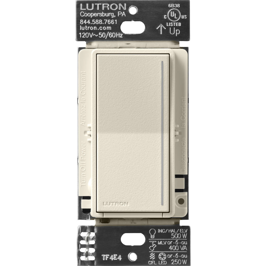 Lutron Sunnata PRO LED+ Touch Dimmer Switch, 250W LED, Phase Selectable, Pumice, ST-PRO-N-PM