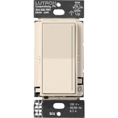 Lutron Sunnata Companion Dimmer Switch, Multi-Location Control, Light Almond, ST-RD-LA
