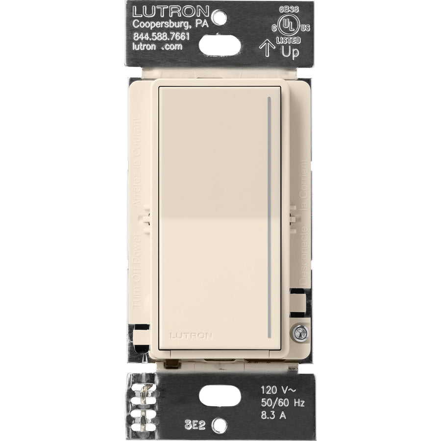 Lutron Sunnata Companion Dimmer Switch, Multi-Location Control, Light Almond, ST-RD-LA