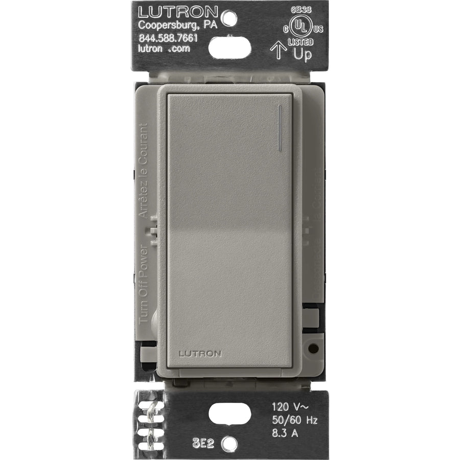 Lutron Sunnata Companion Switch, 3-Way Multi-Location, No Neutral, Cobblestone, ST-RS-CS