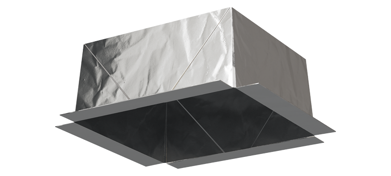 Elco Lighting Flexible MICA Fire Enclosure, Recessed Fixtures, FIREENCL