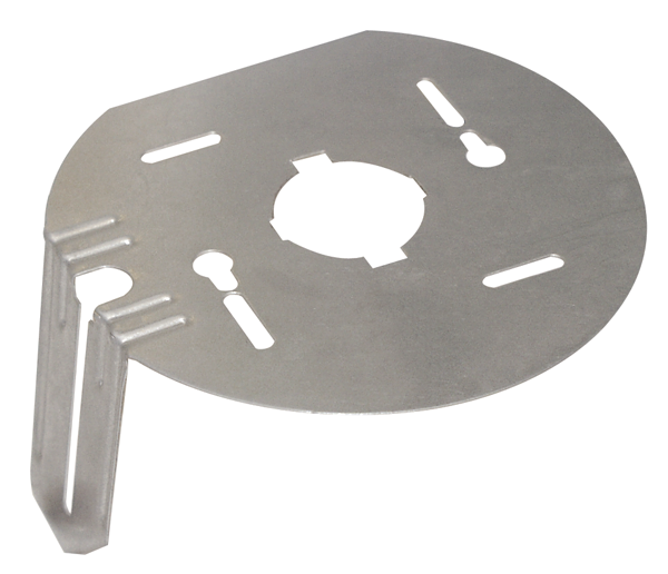 Elco Lighting Socket Plate, 6" Housing, L-BRCKT