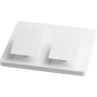 Lutron Pico Dual Pedestal Mount, White, L-PED2-WH